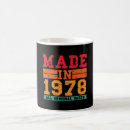 Recherche de fabriqué en 1978 tasses Rétro