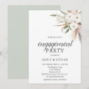 Search for greenery engagement party invitations Modern