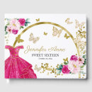 Search for sweet 16 guest books Floral