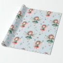 Search for christmas fairy wrapping paper Cute