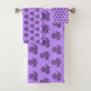 Search for cute bath towels Purple