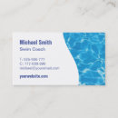 Search for pool cleaning business cards Swimming lessons