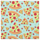 Search for pizza pattern fabric Pepperoni