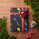 Search for darts wrapping paper Birthday