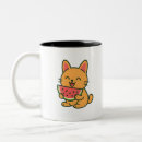 Search for cute kawaii mugs Funny cat design