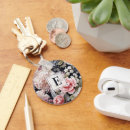 Recherche de rose romantique porteclés Floral