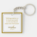 Search for writer keychains Quotes