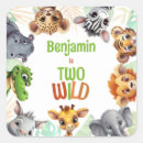 Search for two animals stickers Children