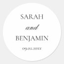 Search for invitation seals wedding stickers Minimalist