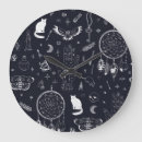 Search for vintage owl clocks Seamless