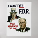 Search for fdr posters President roosevelt