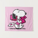 Search for snoopy tapestries Heart