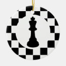 Search for chess piece ornaments Black and white