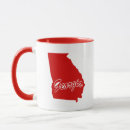 Search for georgia state mugs Red