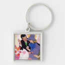 Search for coffee or tea keychains Lady