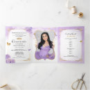 Search for light purple quinceanera invitations For her