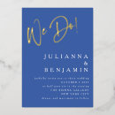 Search for simple royal blue wedding invitations Elegant