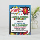 Recherche de power invitations Pour enfants