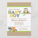 Search for woodsy baby shower invitations Woodland
