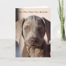 Search for weimaraner cards Cute