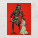 Recherche de diables rouges cartes postales Vintage