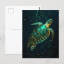 Search for sea turtle art postcards Nautical