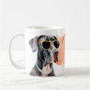 Search for watercolor dog mugs Great dane