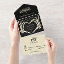 Search for skeleton wedding invitations Hallowedding