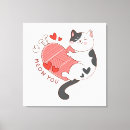 Search for valentines day canvas prints Cute