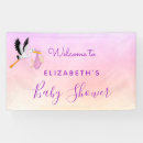 Search for purple baby shower banners Cute
