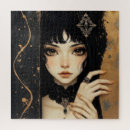 Recherche de fille gothique puzzles Contenu génératif