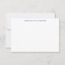 Recherche de police thank you cards Minimaliste