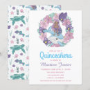 Search for mermaid quinceanera invitations Blue
