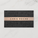 Search for cork business cards Modern