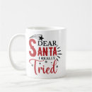 Search for naughty list mugs Joke