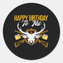 Search for hunting birthday stickers Guns