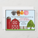 Search for down on the farm invitations Animals