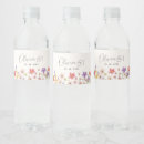 Search for boho water bottle labels Botanical