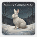 Recherche de lapin vintage autocollants Noël