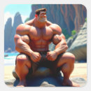 Search for muscle man stickers For him