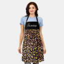 Search for leopard spots aprons Pink