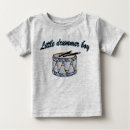 Search for drummer baby shirts Music