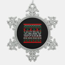 Search for funny office ornaments Santa