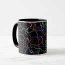 Search for red blue green yellow orange mugs Colourful