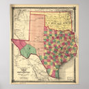 Search for oklahoma state map posters Texas
