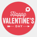 Search for red valentines stickers Typography