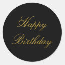 Search for gold happy birthday stickers Script