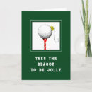 Search for funny golf holiday cards Friend