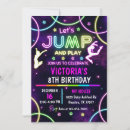 Search for lets jump birthday invitations Bounce house party