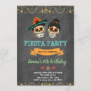 Search for sugar skulls birthday invitations Fiesta